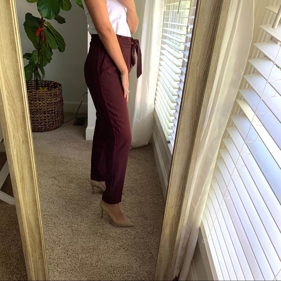 Express High Waisted Ankle Pants - Picture 3 of 3